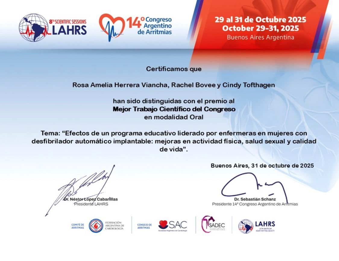Reconocimiento científico CardiosVIP